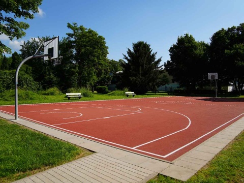 Groes Erffnungsturnier am 6. Juli: Neuwieds neuer Streetballplatz ldt zum Spielen ein