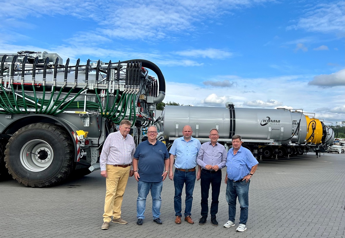 Landwirtschaftliche Spitzentechnik aus Krunkel