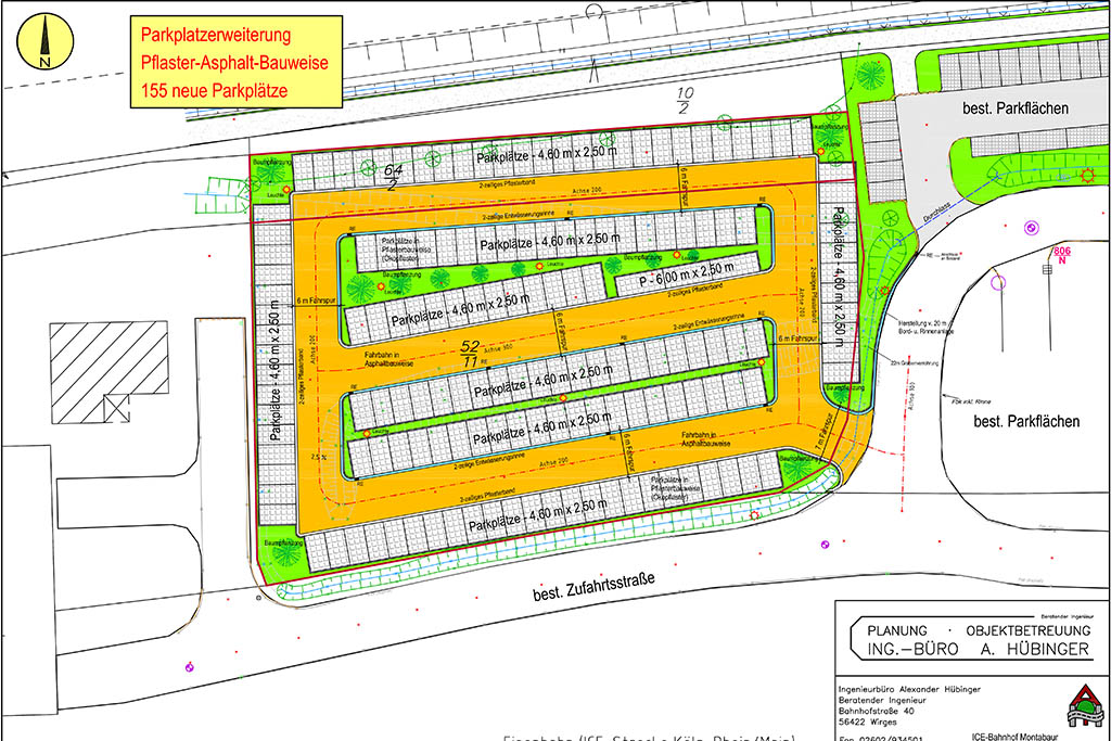 Pendlerparkplatz am ICE-Bahnhof wird hochwertig ausgebaut