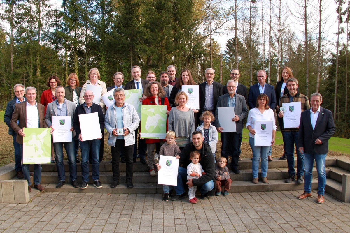 Alle Preistrger freuten sich ber ihre Auszeichnung. (Foto: Kreisverwaltung/Carolin Faller)