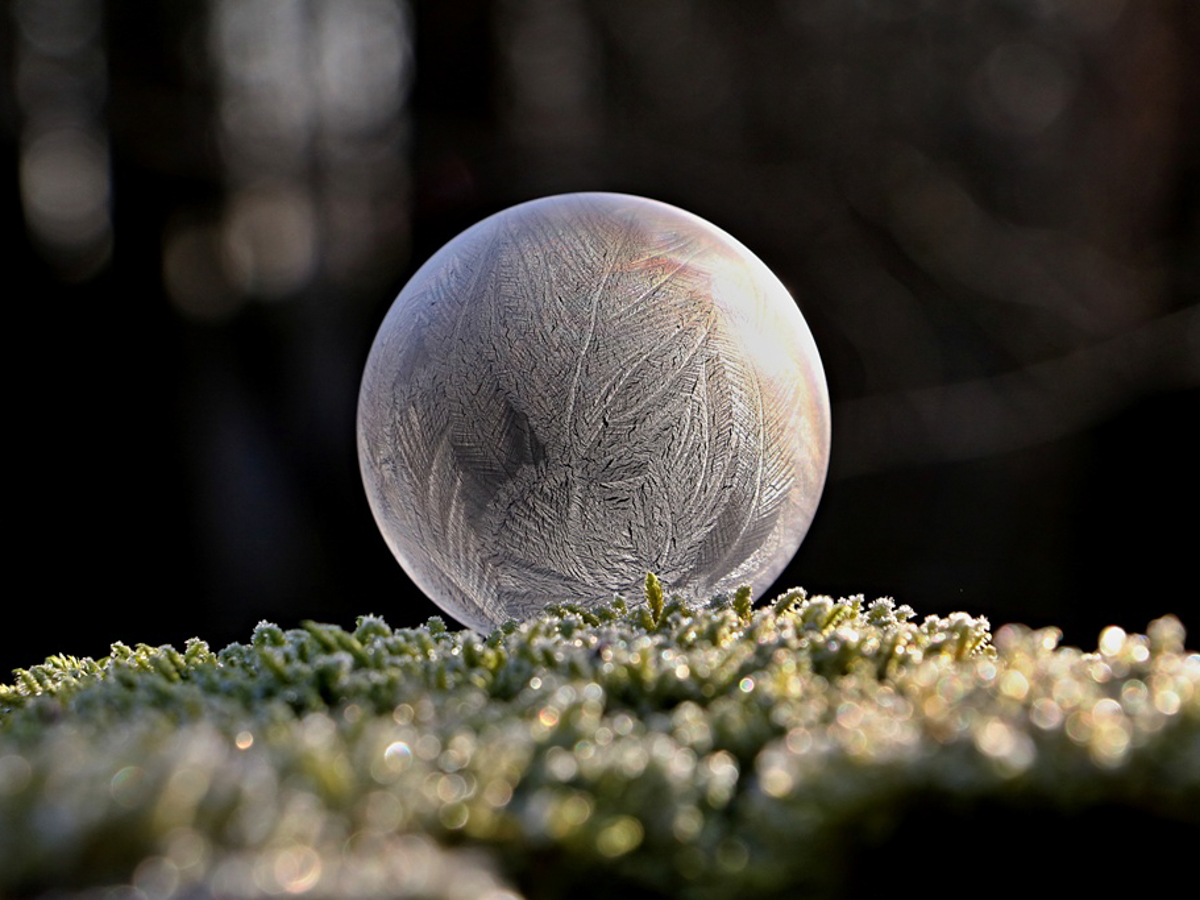 Die "Eiskugel" ist eine aktuelle Aufnahme des Hobbyfotografen. (Foto: Volker Horz)