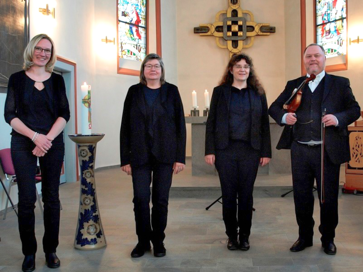 Das Ensemble "Cappella Taboris" tritt in Ransbach-Baumbach auf (Foto: Evangelisches Dekanat Westerwald)