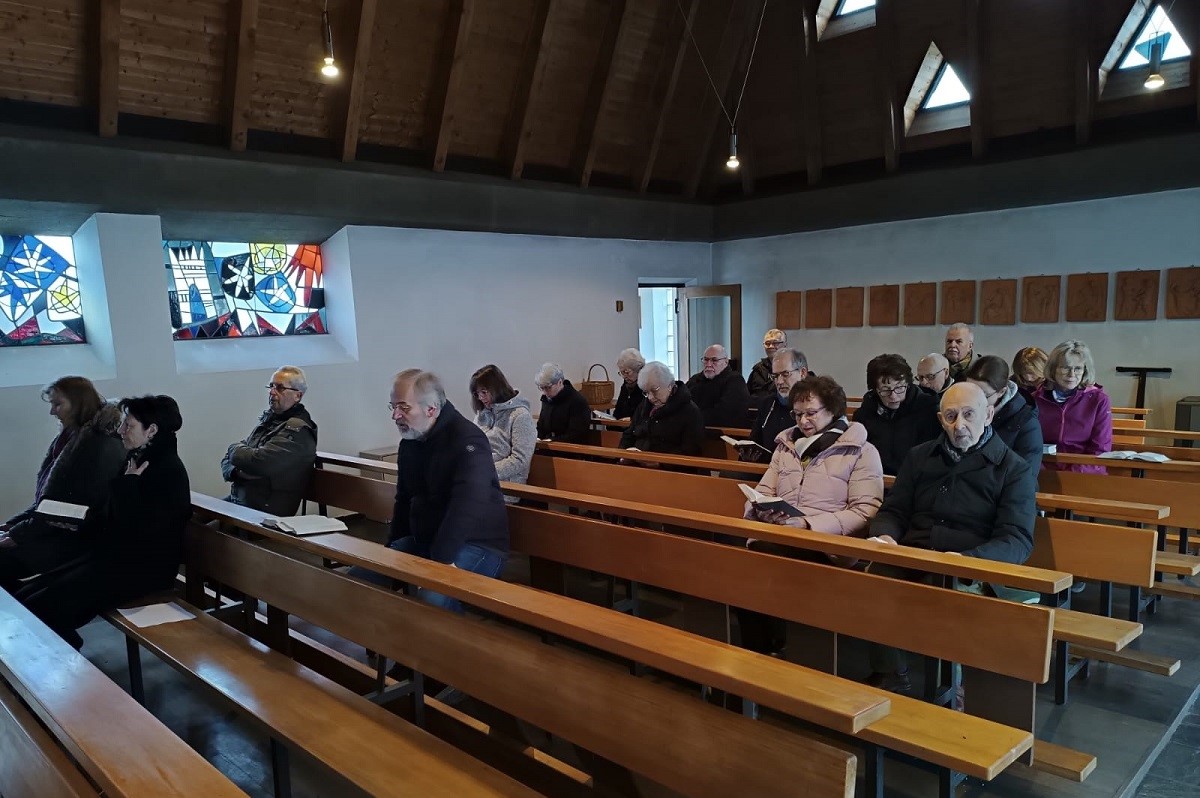 Mit einem Gottesdienst nahmen die Glubigen Abschied von der Kirche "Heiliges Herz Jesu" in Montabaur-Reckenthal (Bild: Stadt Montabaur / Karl Ortseifen).