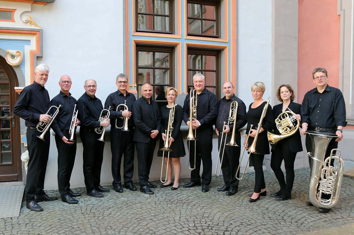 Das Buccinate deo-Ensemble prsentiert in der Konzertkirche Altenkirchen seinen musikalischen Friedensappell. (Fotos: Posaunenwerk der Ev. Kirche im Rheinland) 