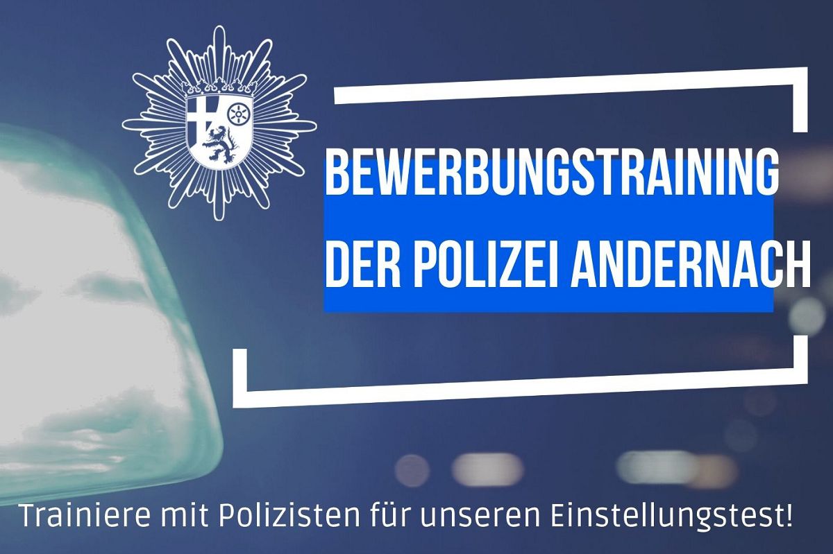 Bewerbungstraining fr Polizeianwrter in Andernach