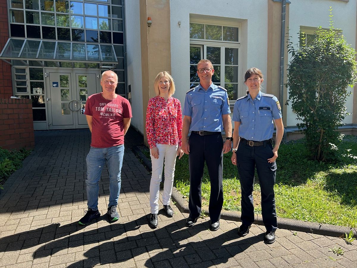 Sicherheitslage im Westerwaldkreis: Jenny Gro besucht Polizeiinspektion Montabaur