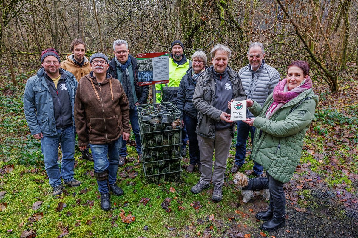 Bacher Lay wird GeoTop des Jahres 2024  Ein geologisches Highlight im Westerwald