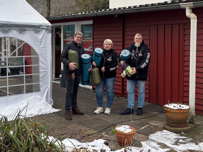 Metal-Fans spenden Schlafscke fr Wohnungslose in Siegen