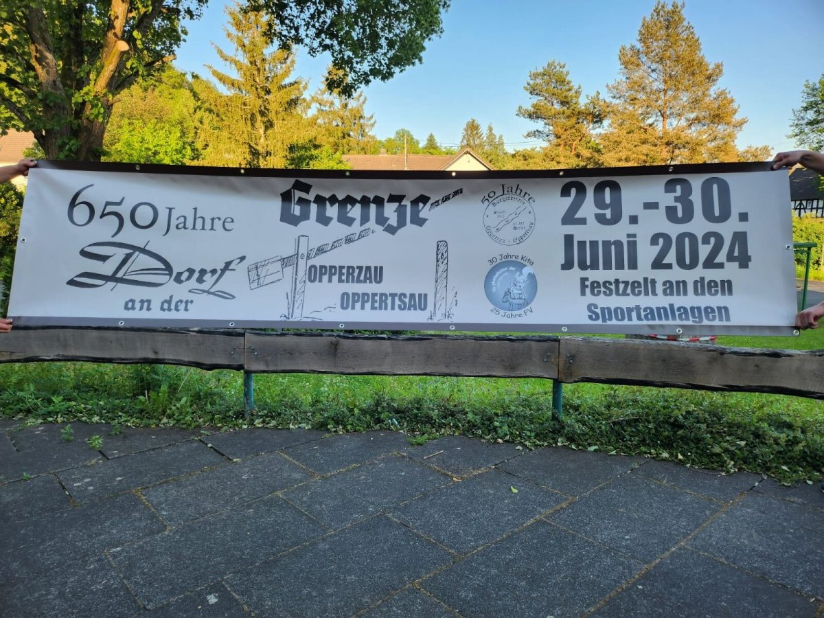 650 Jahre Opperzau/Oppertsau: Groes Jubilumsfest am 29. und 30. Juni