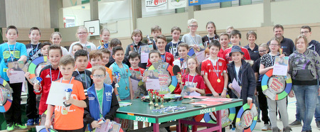 Tischtennis-Mini-Meisterschaft bei der SG Westerwald 