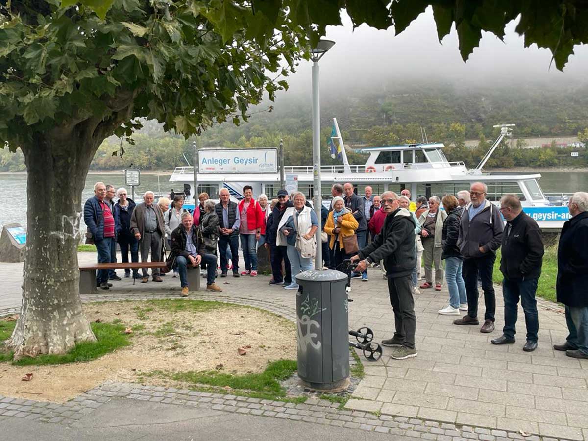 Der Ausflug zum Geysir Andernach begeisterte. (Foto: Seniorentreff)