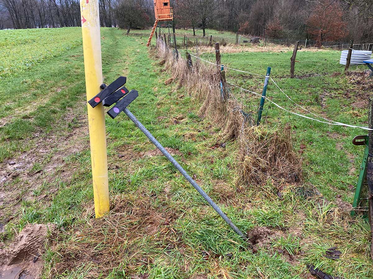 Vandalismus trifft Wanderwege in Pracht: Beschilderung mutwillig zerstrt