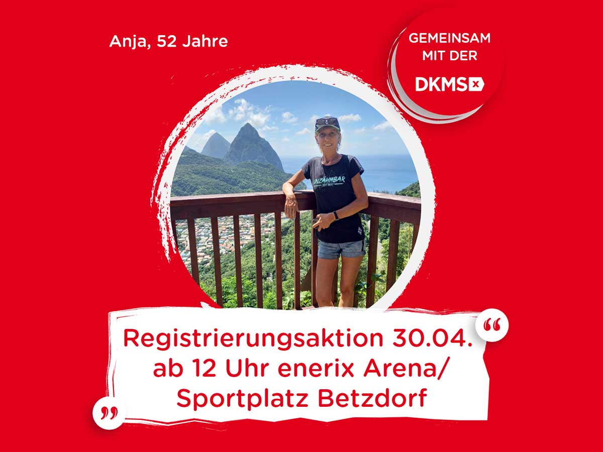 Anja braucht Dich! Weitere Registrierungsaktion am 30. April in Betzdorf 