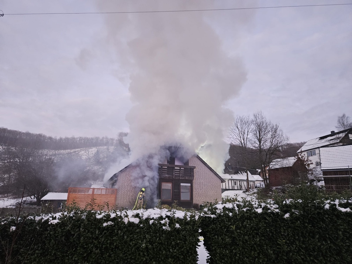 Folgenschwerer Fehler setzt Wohnhaus in Harbach in Brand