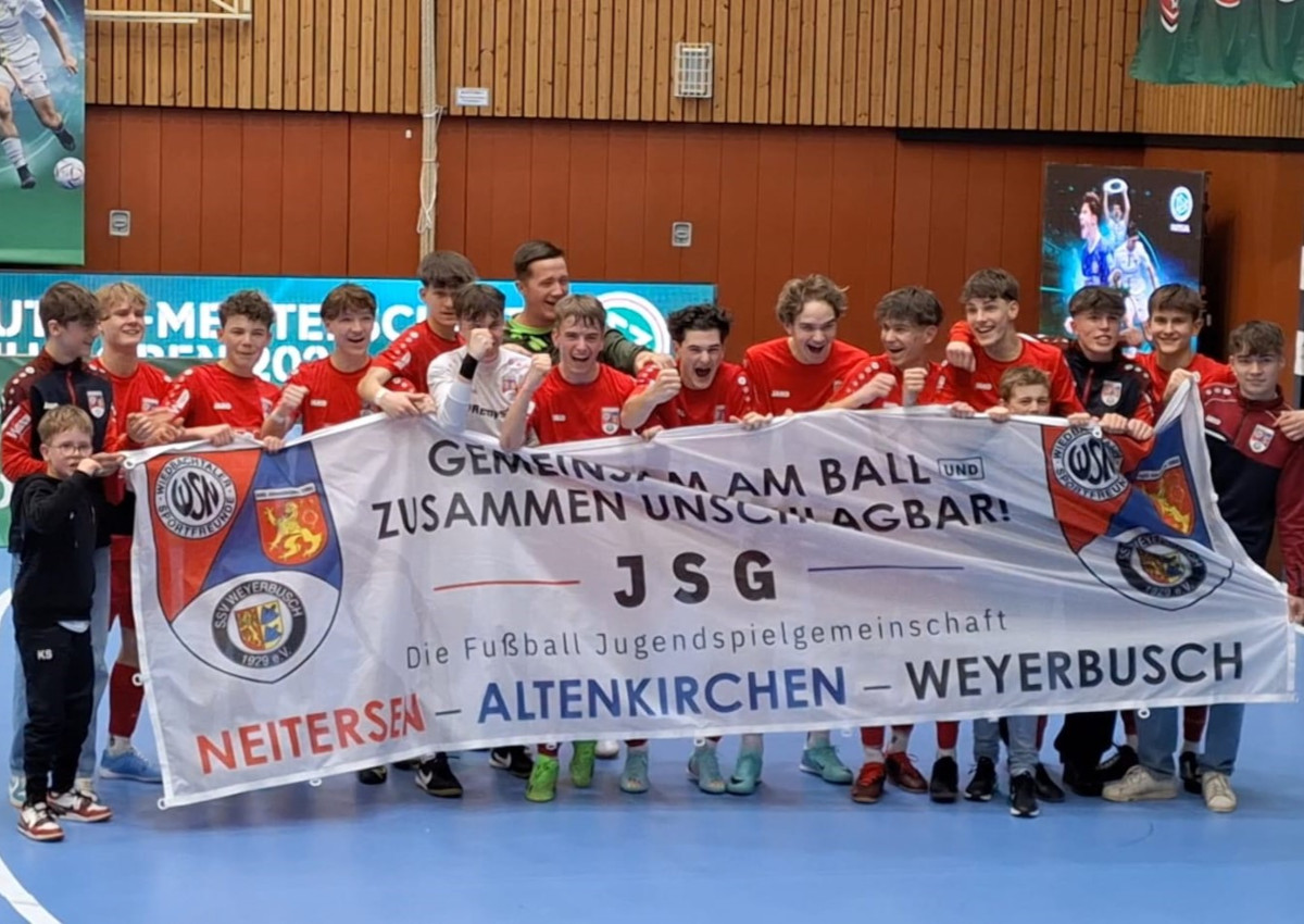 Gewonnen! (Foto: JSG Altenkirchen-Neitersen-Weyerbusch)