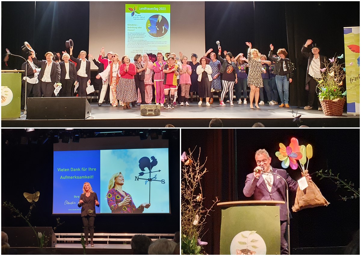 Volles Programm bei den Landfrauen. (Fotos: Lanfrauenverband Frischer Wind)