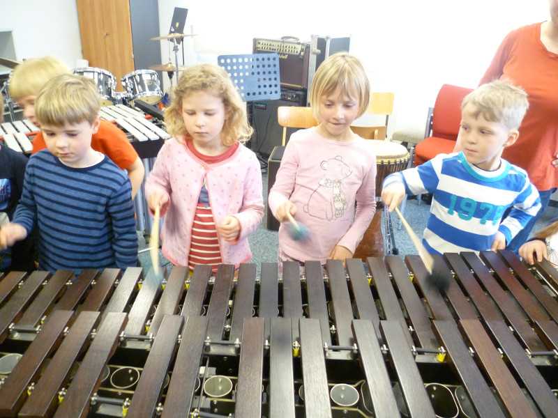 Musikalische Projektwoche in der Kita Glockenspitze