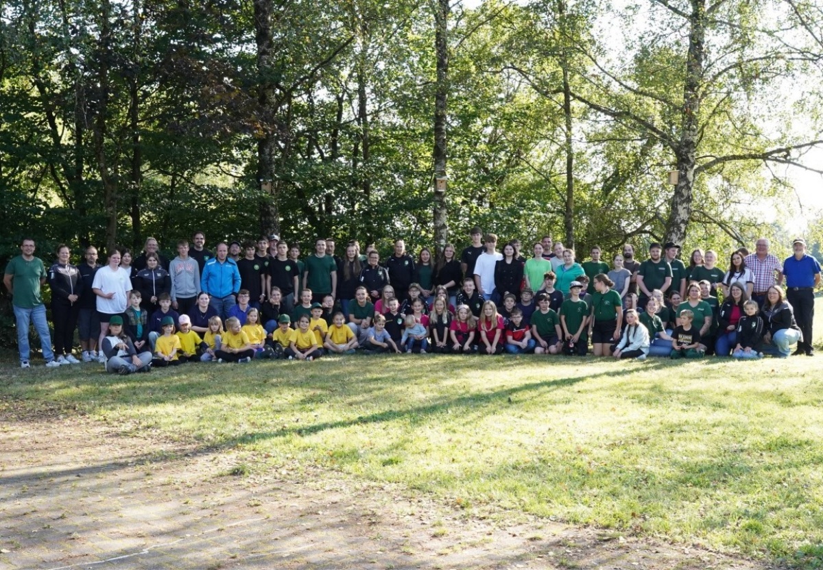 Spannender Wettkampf beim Bezirksjugendtag 2024 in Oberrod