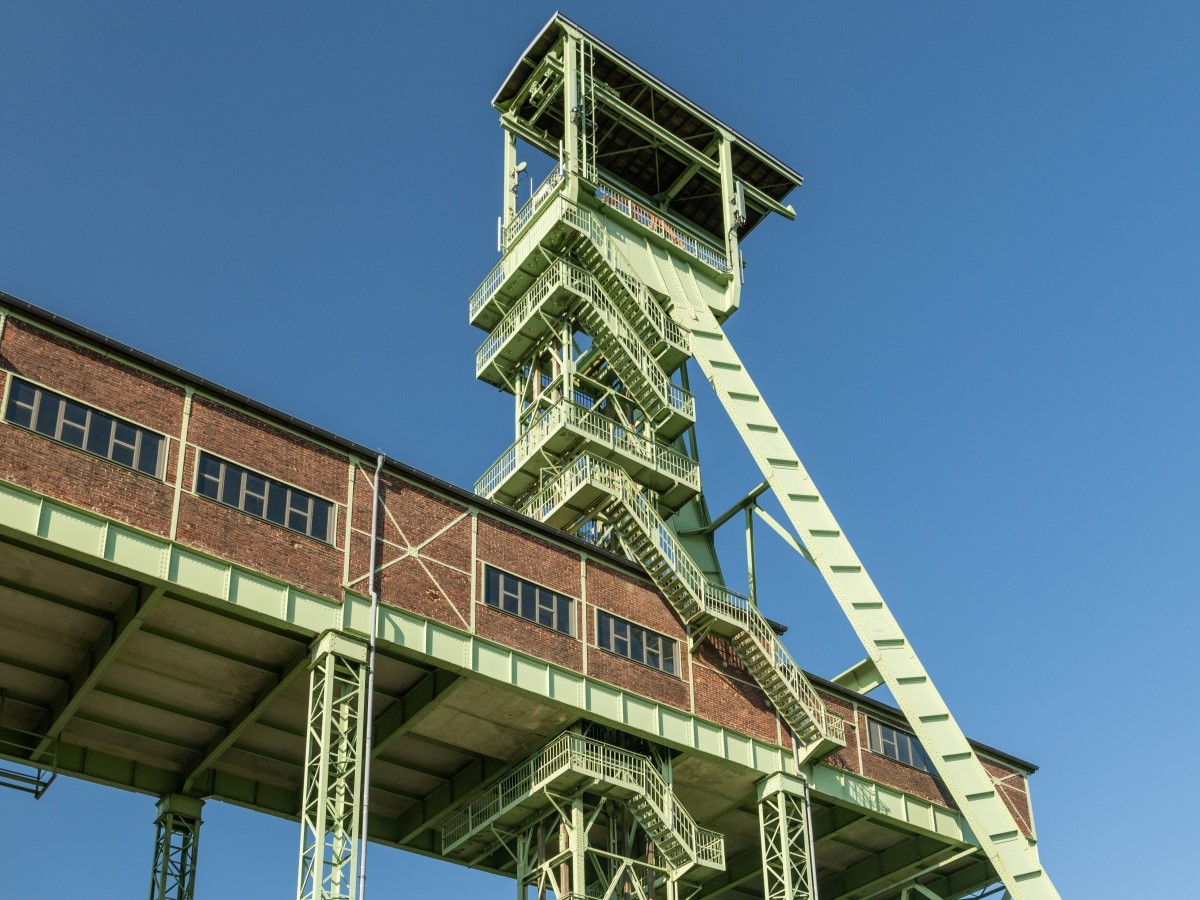 Frderturm der Grube Georg in Willroth (Foto: Dominik Ketz)