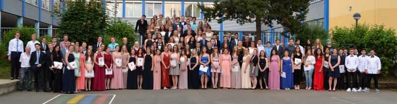 Abschluss Realschule plus Hoher Westerwald 2017. Foto: privat