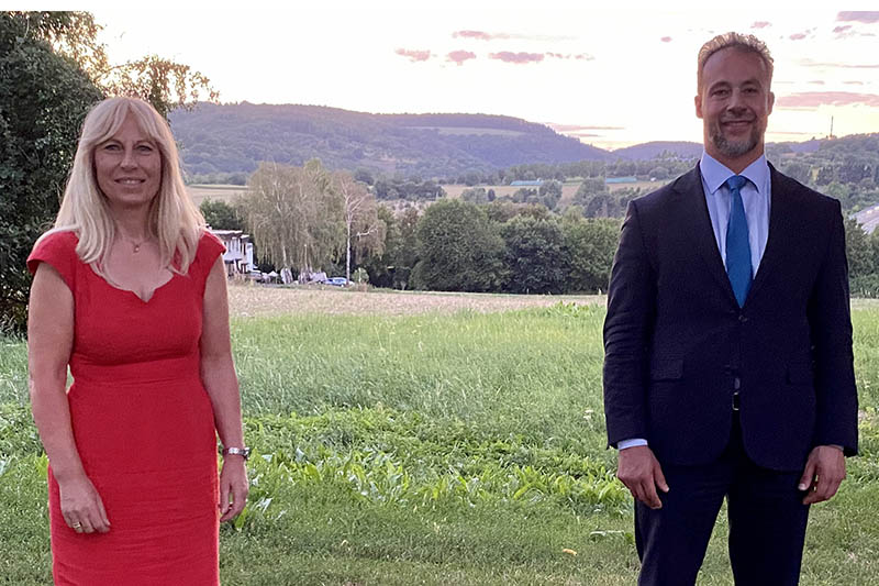 Gerlinde Seidel und  Dr. Jan Bollinger. Foto: AfD