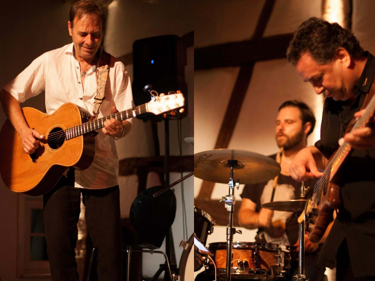 Gitarrenmusik in der Tanzschule "Let