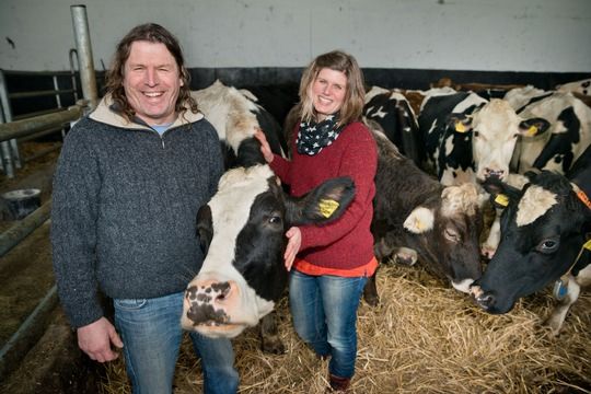 Kerstin und Peter Doppstadt vom Albertshof. Foto: Albertshof