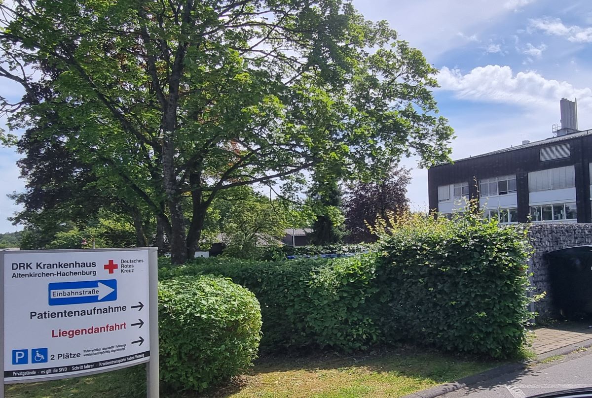 Ohne Zukunft trotz hoher Investitionen: das DRK-Krankenhaus in Altenkirchen. (Foto: vh)