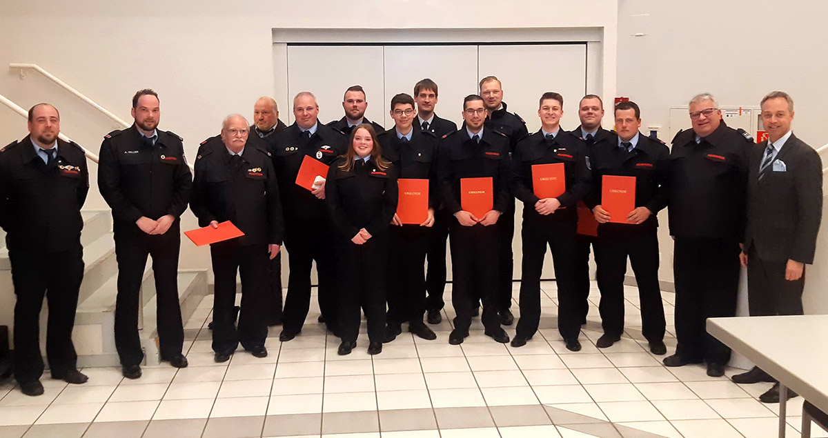 Mitgliederversammlung 2022 der Freiwilligen Feuerwehr Ransbach-Baumbach