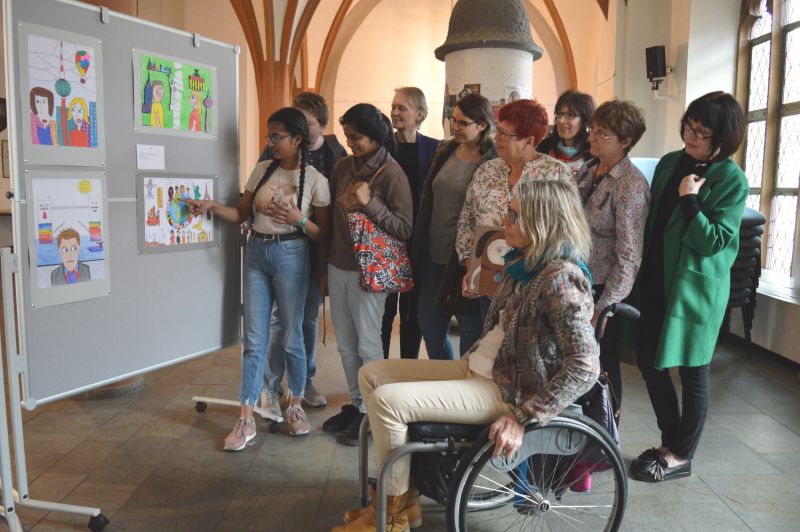 Ausstellung Vielfalt verbindet in der Brgerhalle Montabaur erffnet