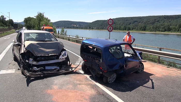 Eine junge Frau musste ins Krankenhaus geflogen werden. Foto: Winkler TV