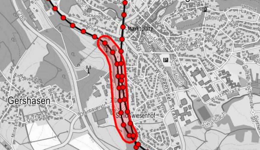 Gleis- uns Weichenerneuerungen im Bereich des Bahnhofs Westerburg