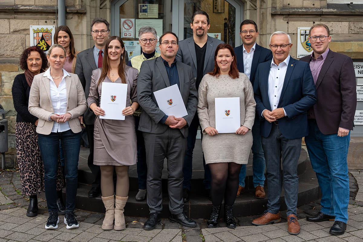 Befrderungen bei der Kreisverwaltung Neuwied