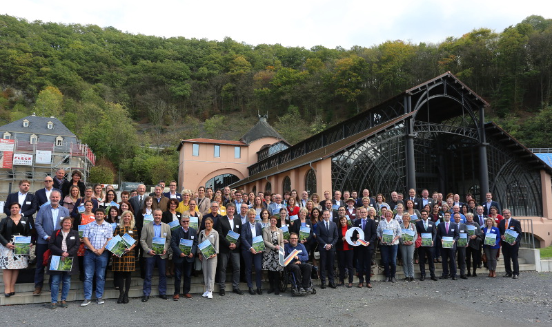 Bei der Veranstaltung in der Kruppschen Halle der Sayner Htte in Bendorf-Sayn wurden mehrere barrierefreie Betriebe mit dem Qualittssiegel geehrt. Foto: Godehard Juraschek / Rheinland-Pfalz Tourismus GmbH