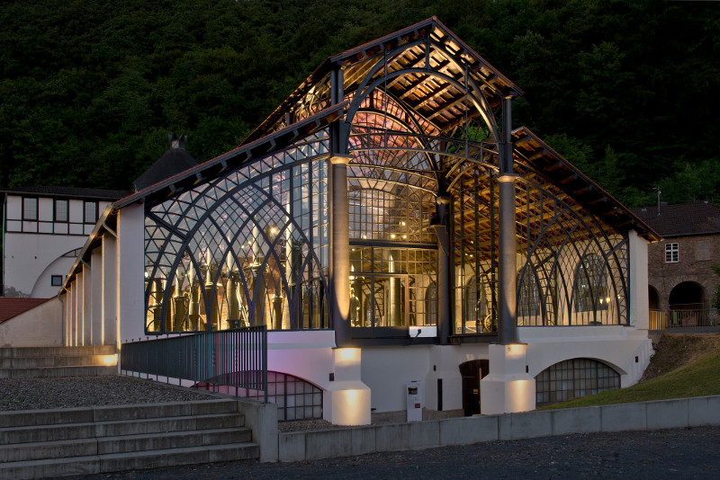 Die Giehalle der Sayner Htte. Foto: Thomas Naethe