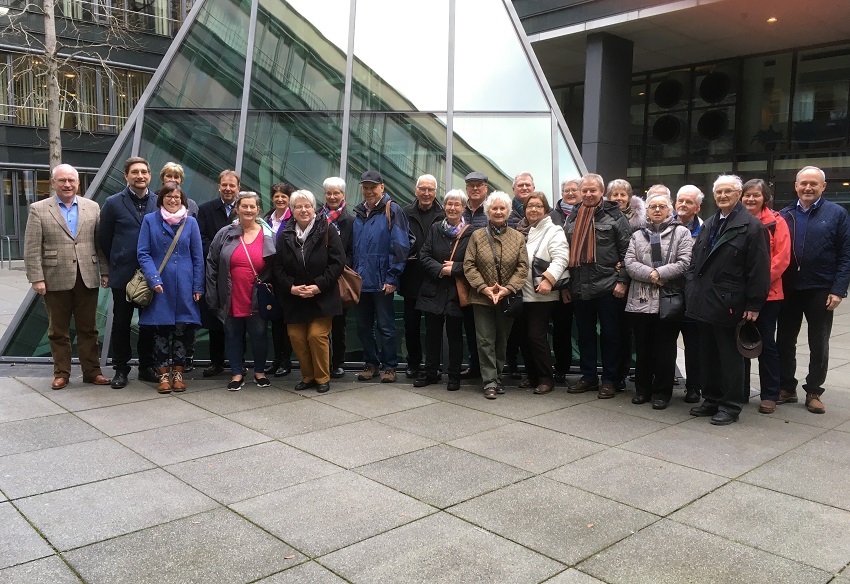 SPD der VG Altenkirchen-Flammersfeld besucht Mainzer Landtag