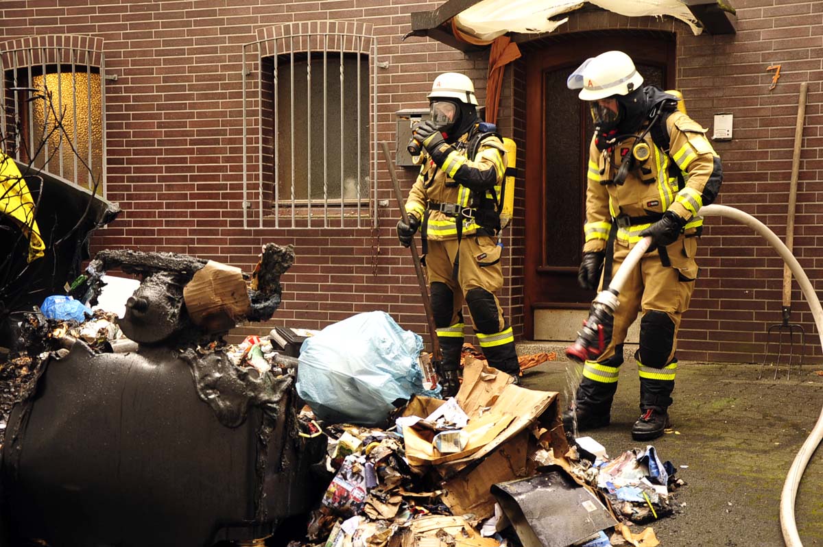 Brand in der Innenstadt von Wissen: Feuerwehr war mit einem Groaufgebot vor Ort