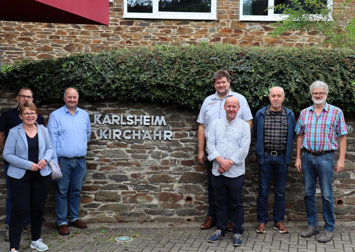 Die Jugendbildungssttte Karlsheim am Gelbach war erste Station der Buchfinkenlandrundreise mit MdB Dr. Tanja Machalet. (Foto: Uli Schmidt)