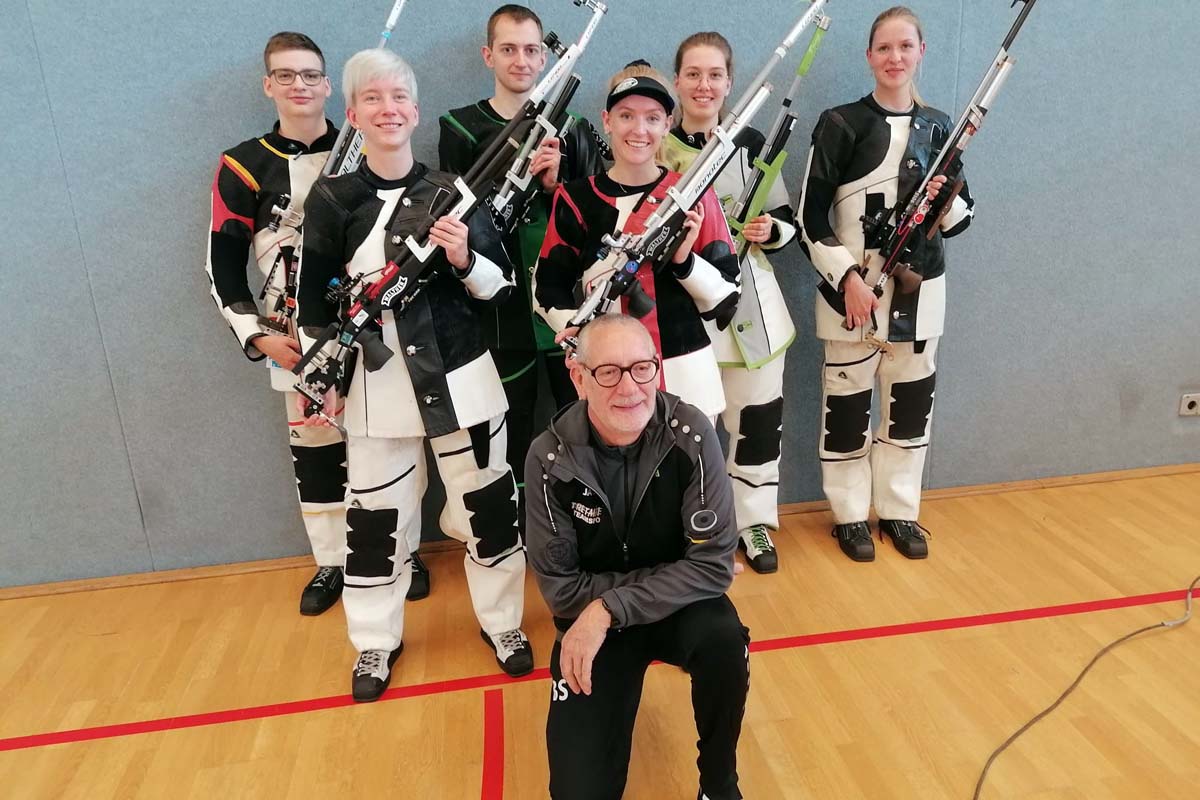 Bundesliga Wettkampf der Wissener Schtzen in der Grosporthalle an der Realschule