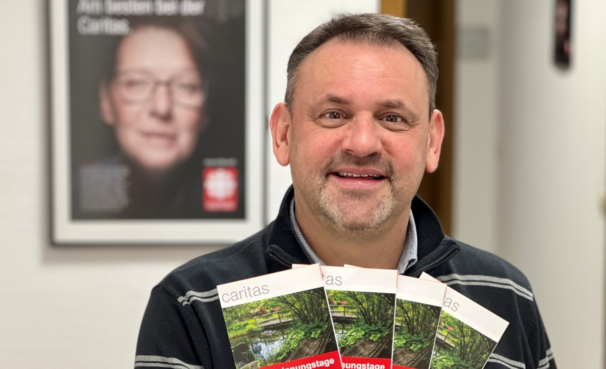 Rainer Lehmler, Referent Gemeindecaritas beim Caritasverband Westerwald-Rhein-Lahn, freut sich auf die Besinnungstage fr Ehrenamtliche in Hachenburg und Lahnstein. Er verspricht zwei interessante Veranstaltungen mit tollen Referenten und tiefgreifenden Themen.
(Foto: Caritasverband Westerwald-Rhein-Lahn e. V.)