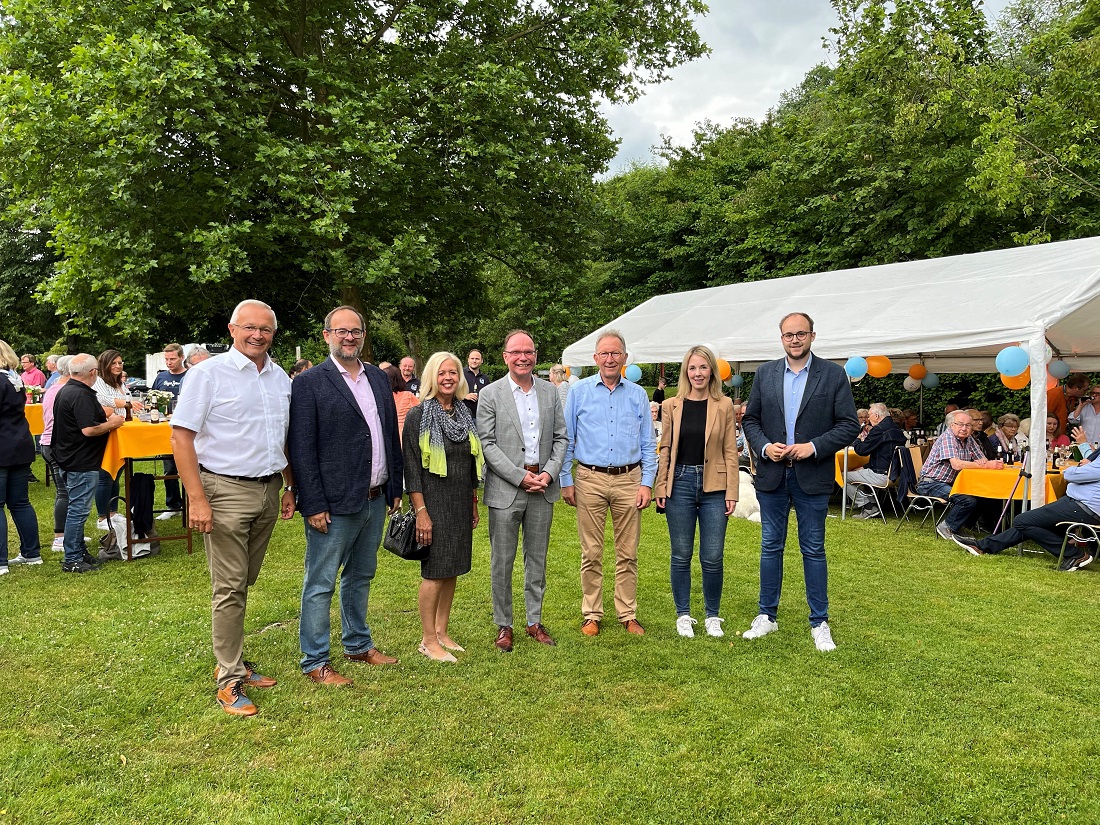 Der Brgertreff in Robach strkte den Austausch zwischen den Brgern sowie den Politikern. (Foto: privat)