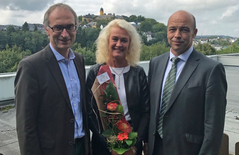 Elmar Wagner (rechts), Christine Heibel und Theo Krayer. Foto: AA Montabaur