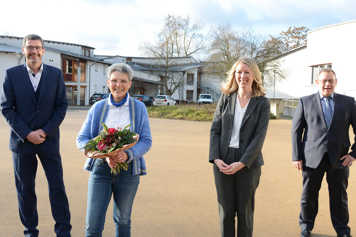 Von links: Frank Zenzen, Rosemarie Schmidt, Nicole Lohse und Rolf Brdern