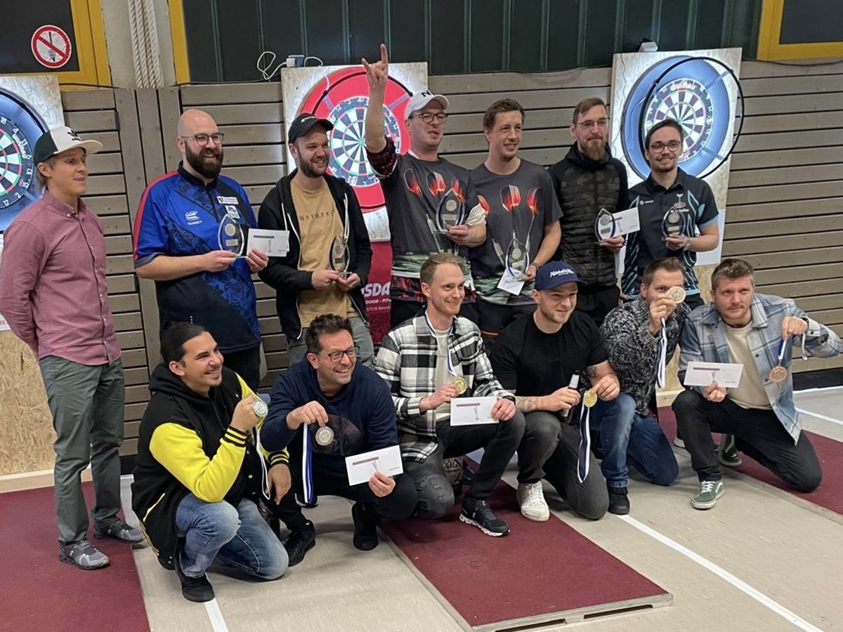 Teilnehmer Rekord beim Druiden Darts-Masters Team-Edition in Offhausen