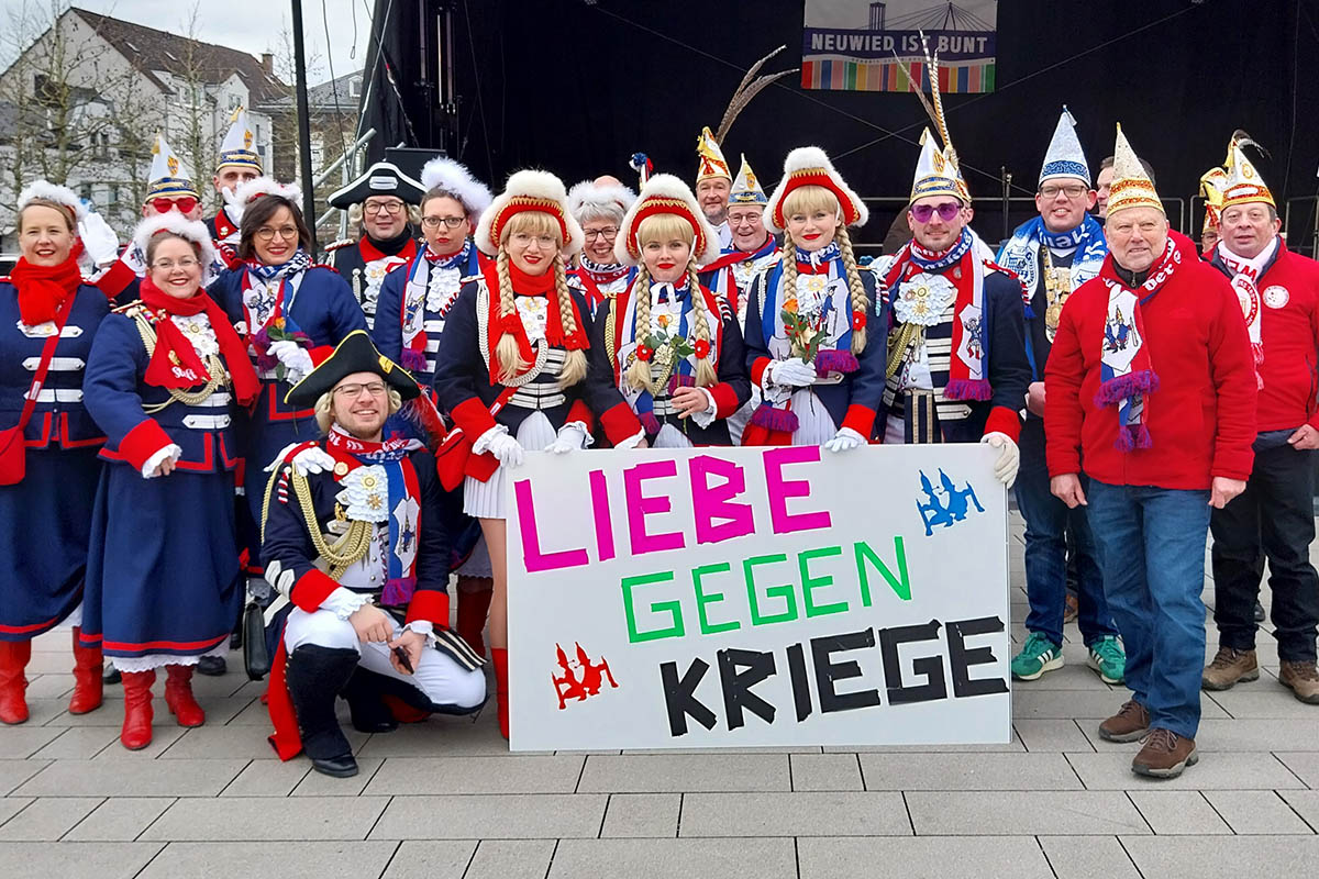 Karneval trifft Demokratie: Ein buntes Fest fr Toleranz