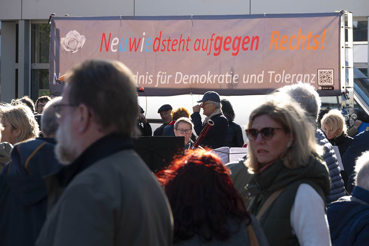 Neuwieder Bndnis fr Demokratie und Toleranz: groe Demonstration gegen Rechts 