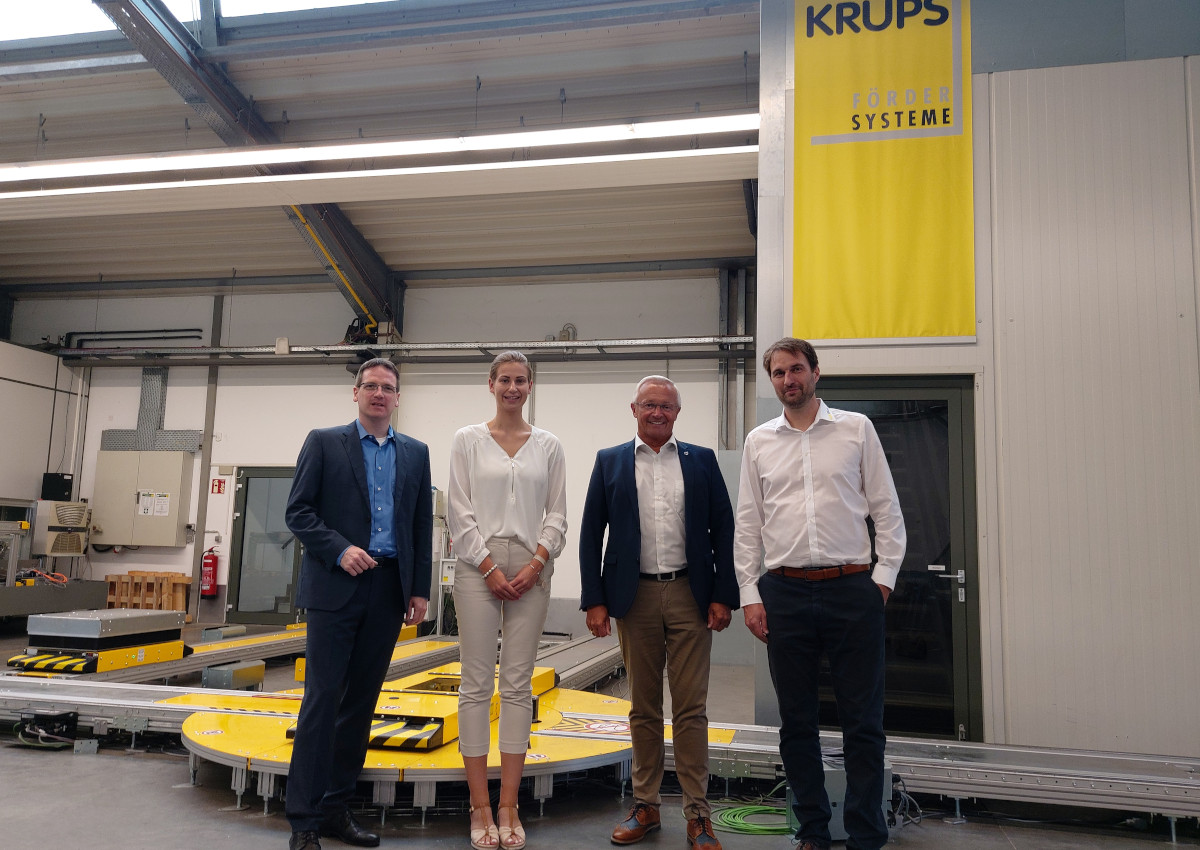 Wirtschaft im Kreis Neuwied: Besuch bei Montageanlagenhersteller Krups in Dernbach