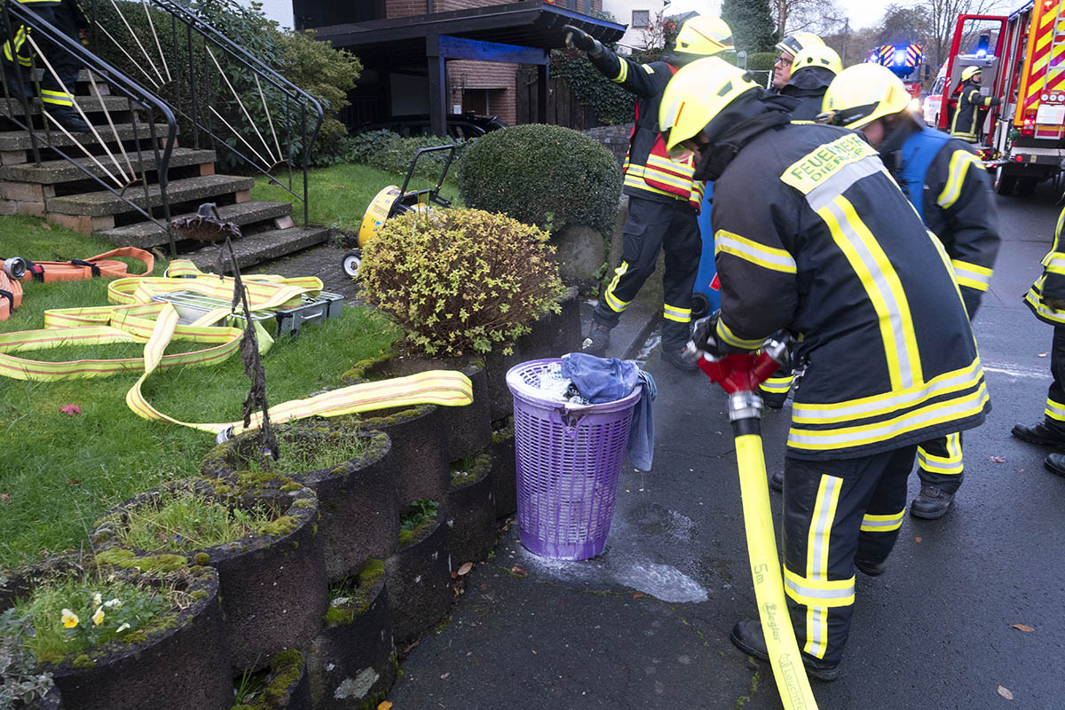 Zimmerbrand in Dierdorf ging glimpflich aus