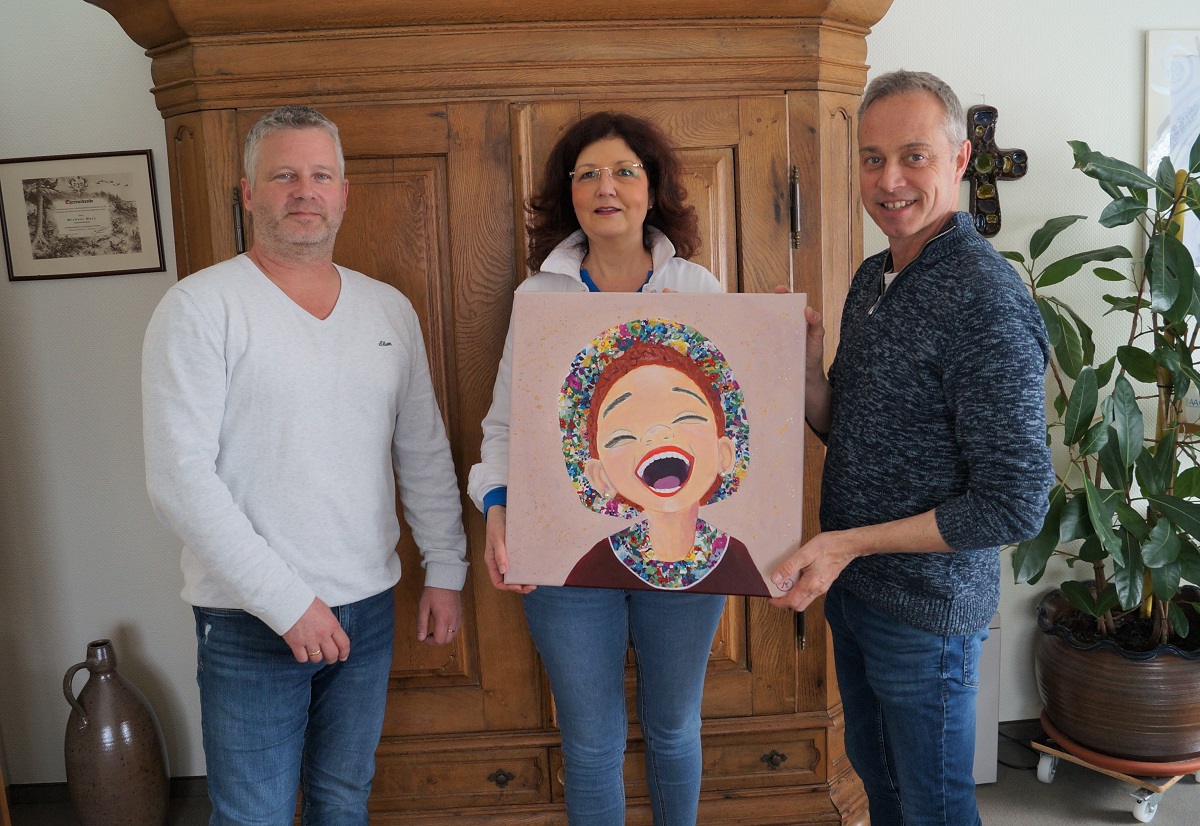 Von links: Andr Heuser, Diana Mohr und Michael Merz. (Foto: Verbandsgemeindeverwaltung)