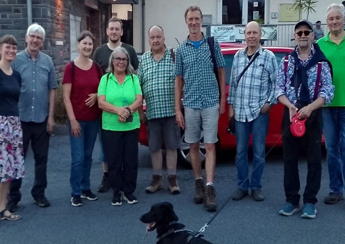 Unterwegs im Kirchspielswald Anhausen. (Foto: Veranstalter)